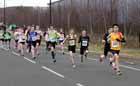 Start of the under-15's Elswick Road Relays. 